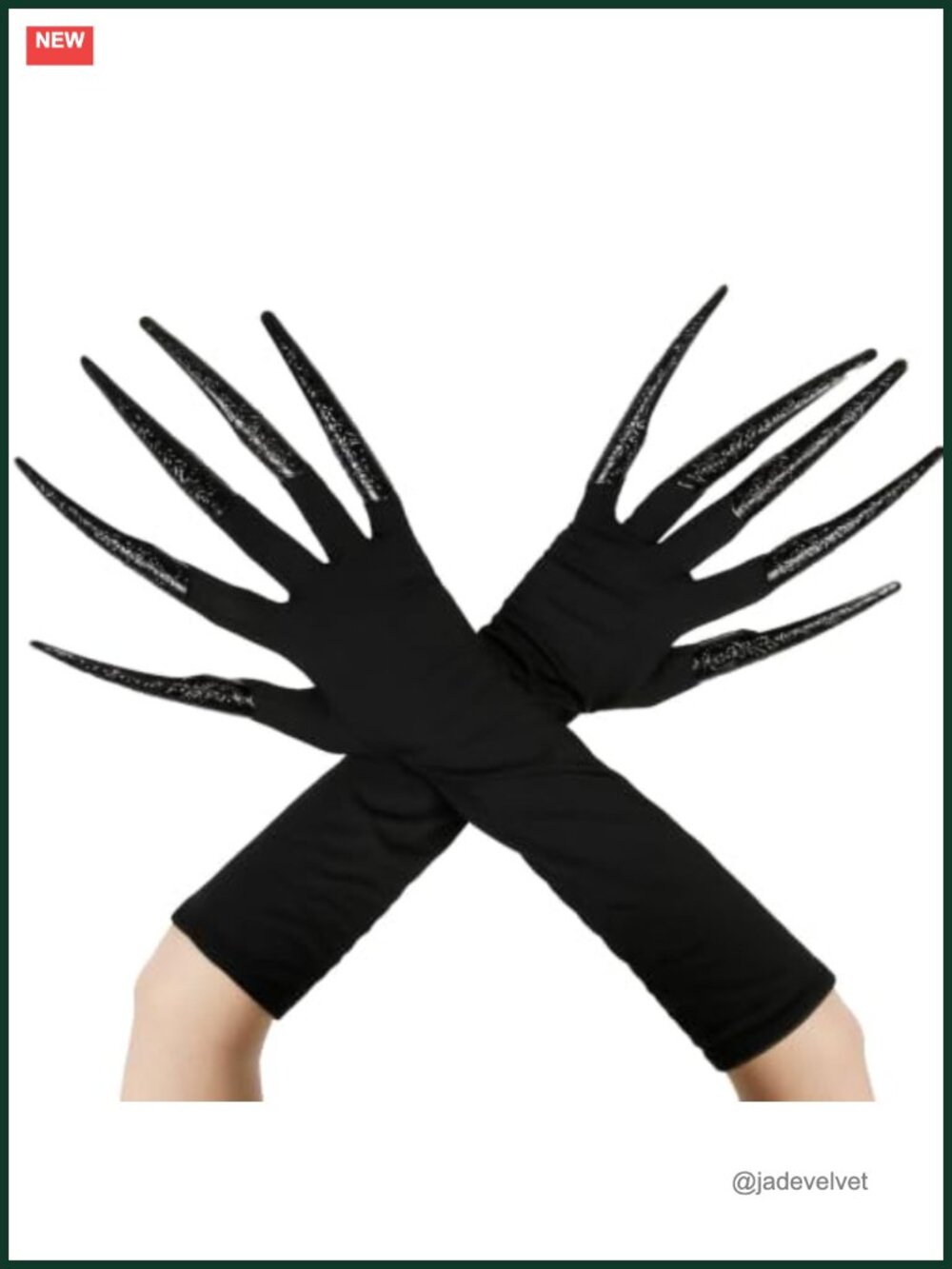 Long Finger Claw Gloves Witch Costume Vampire Cosplay Accessories